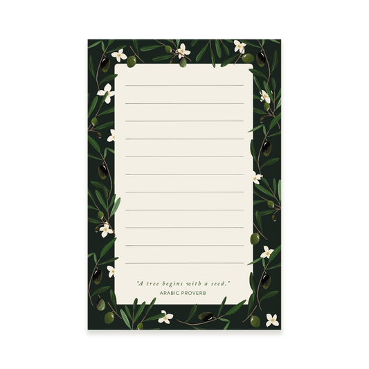 Olive Branch Notepad
