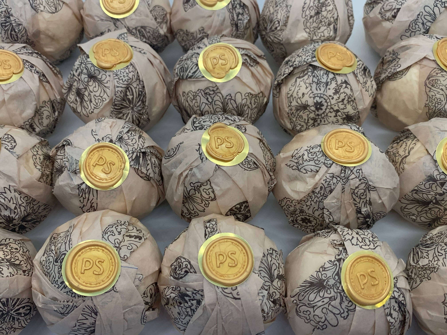 Potager Soap Co. Bath Bomb Lemongrass Calendula