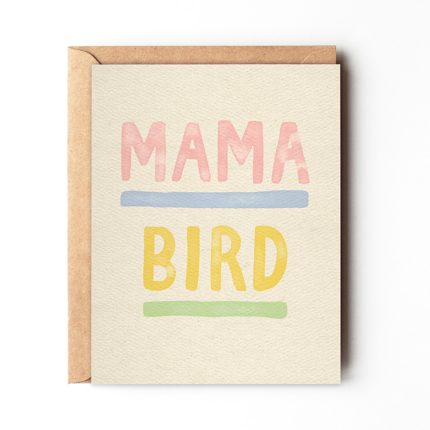 Mama Bird - Sweet New Mom Baby Card